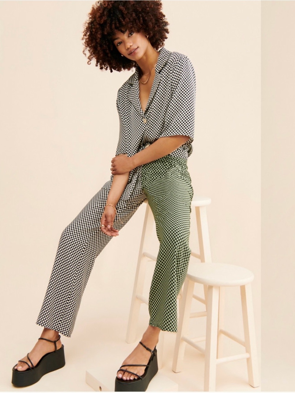 Dane Check Trousers
